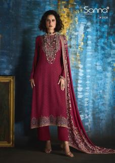 Sanna fashion hazel bengal dress material wholesale